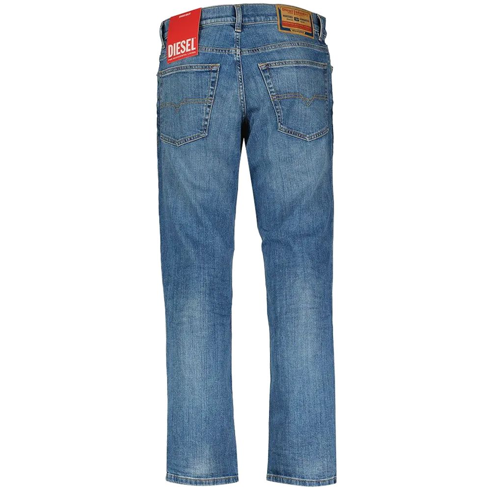 Diesel Blue Cotton Men Jeans