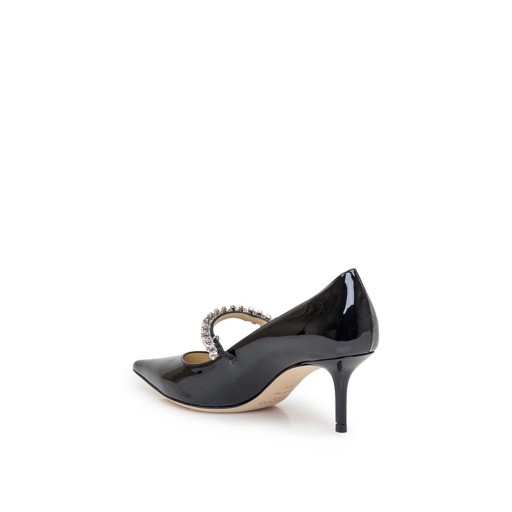 Jimmy Choo Black Calfskin Pumps