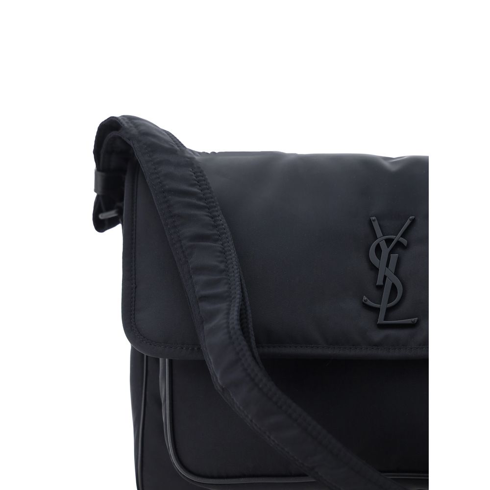 Saint Laurent Black Polyamide Shoulder Bag
