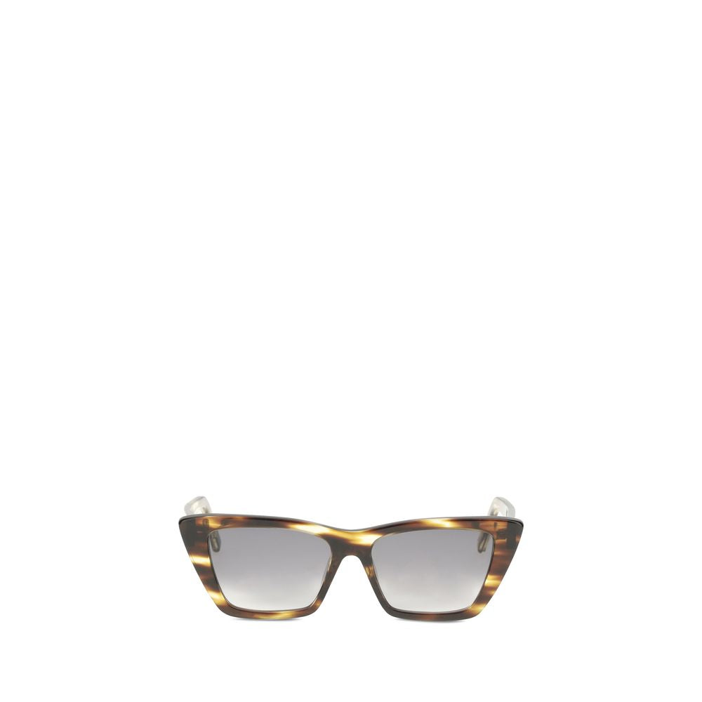 Saint Laurent Gray Acetate Sunglasses