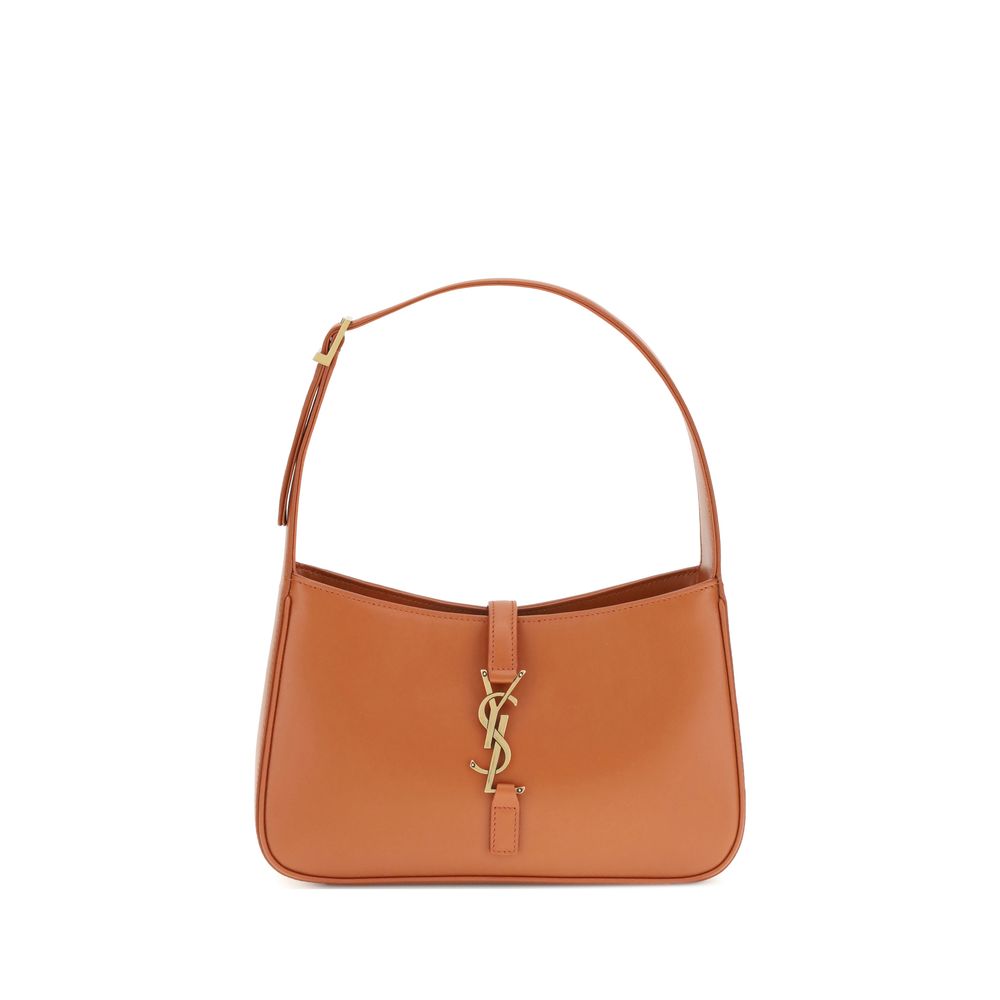 Saint Laurent Orange Calf Leather Bos Taurus Handbag