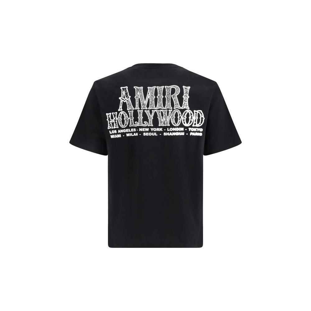 Amiri Black Cotton T-Shirt