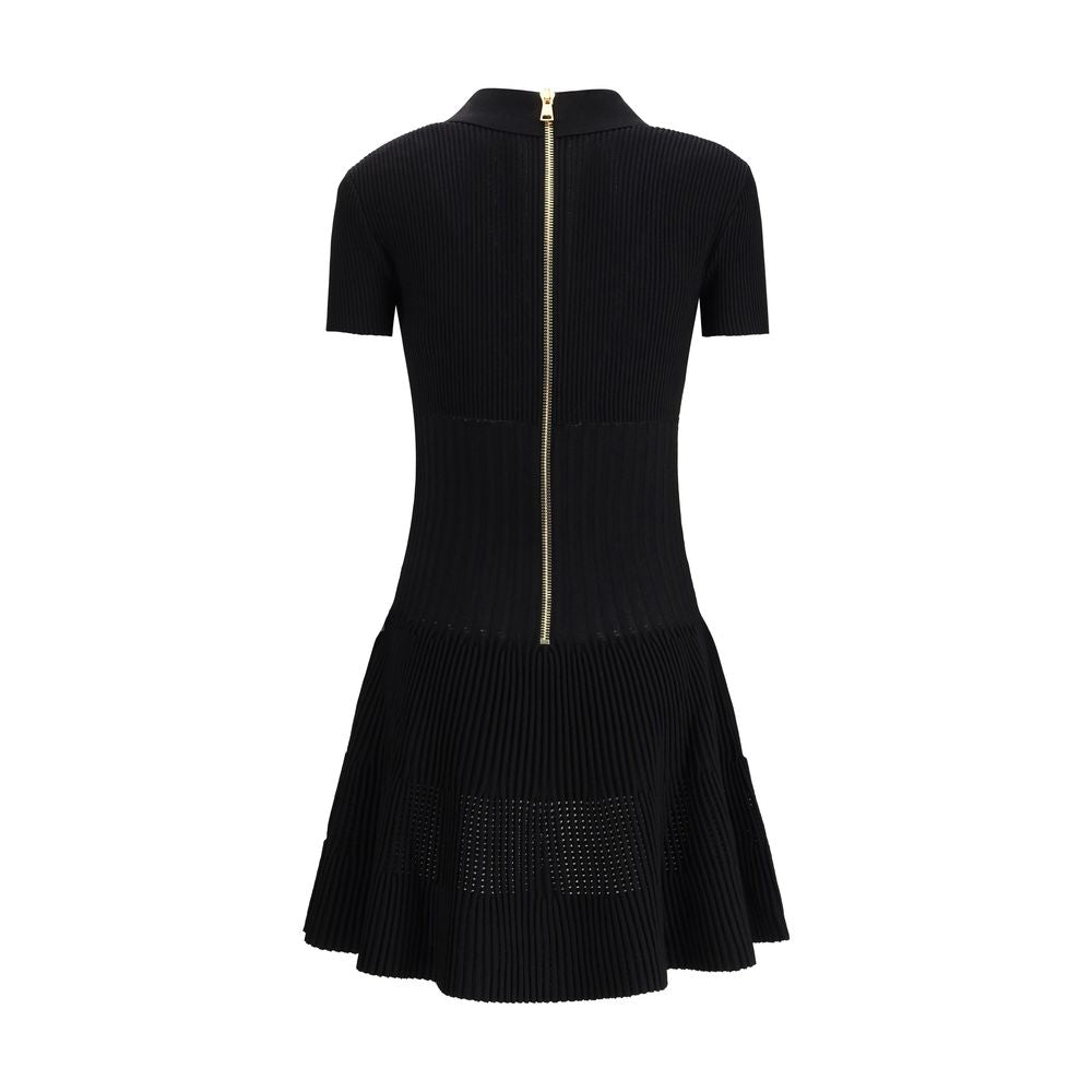 Balmain Black Viscose Casual Dress